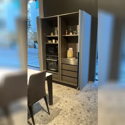 Cucina lineare in laccata opaco a prezzo ribassato 52%