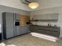 Cucina grigia design ad angolo Meson's cucine Linea a soli 11000