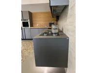 Cucina grigia design ad angolo Meson's cucine Linea a soli 11000