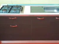 Cucina lineare 160 cm ideale per piccoli spazi - OFFERTA OUTLET