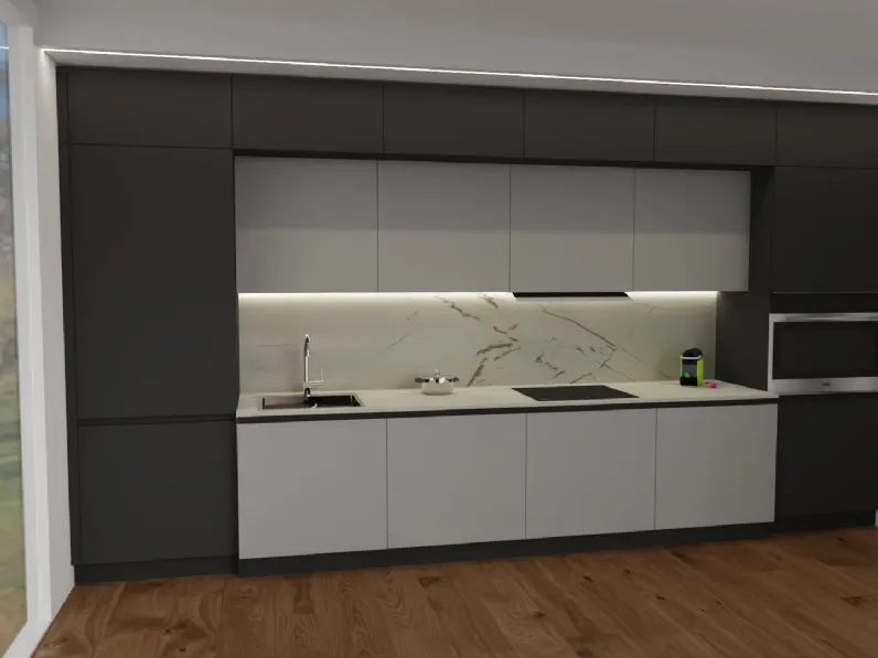 CUCINA lineare Arredo3 Kali 11 SCONTATA 40%