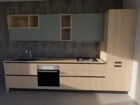 CUCINA lineare Artigianale Cucina cloe composizione c SCONTATA 40%