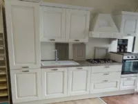 Cucina Carlotta classica bianca Giannei lineare scontata 51%