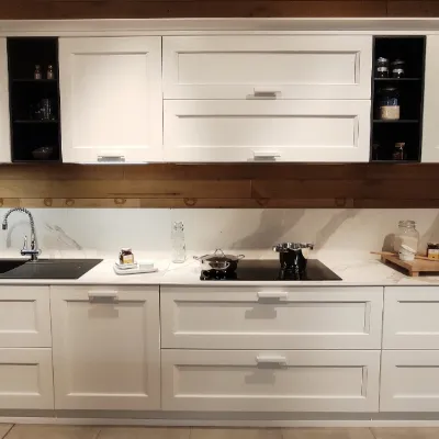 Scopri la cucina bianca Dibiesse Asolo, lineare, al prezzo di 7300€ su notre ecommerce!