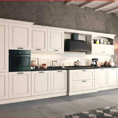 Cucina Asolo 4 classica magnolia Arredo3 lineare scontata 40%