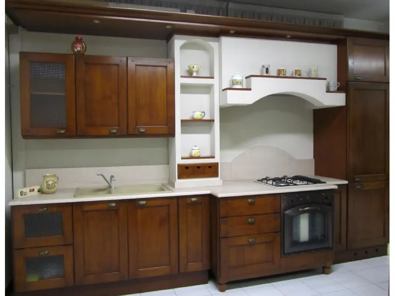 Cucina a prezzo scontato lineare classica Uvafragola Bamax