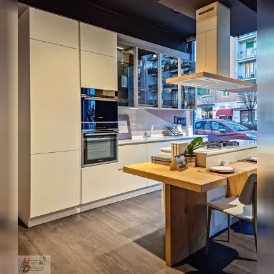 Cucina lineare Clover Lube cucine con uno sconto vantaggioso