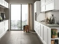 Cucina lineare in laccato opaco grigio Componibile a prezzo ribassato