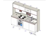 Scopri la cucina Scavolini in nobilitato a -51%! Outlet prezzi!