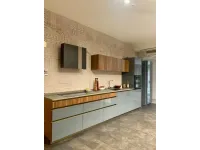 Cucina lineare in laccato lucido altri colori Color trend a prezzo ribassato