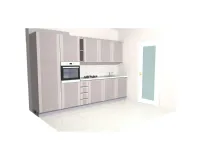 Cucina lineare design Mood lineare Astra a prezzo ribassato