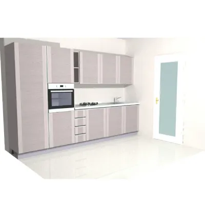 Cucina lineare design Mood lineare Astra a prezzo ribassato