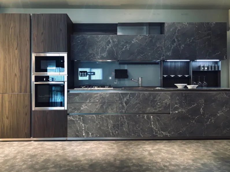 Cucina lineare design Z 6 Arredo3 a prezzo ribassato