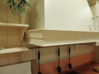 Cucina  lineare Dibiesse  shabby contemporanea avorio offerta Outleta prezzo ribassato