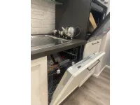 Cucina lineare Dover slat Concreta cucine con uno sconto vantaggioso