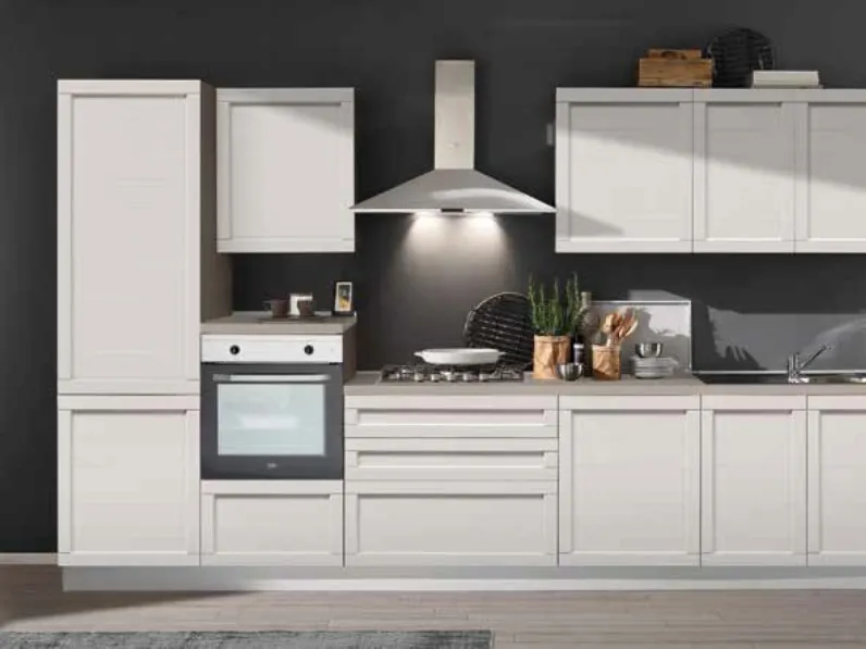 Cucina lineare Elesa cm 360 Net cucine con un ribasso vantaggioso