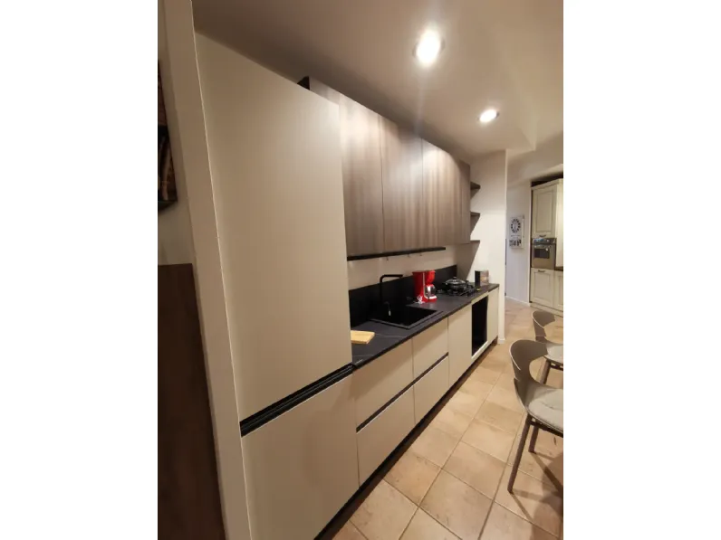 Cucina altri colori moderna lineare Cucina smart Gicinque in Offerta Outlet