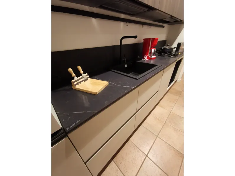 Cucina altri colori moderna lineare Cucina smart Gicinque in Offerta Outlet