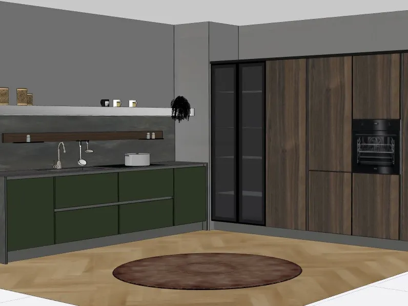 Cucina Infinity  lineare Gicinque con un ribasso imperdibile