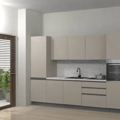 CUCINA lineare Gicinque Promo 315 infinity  lam SCONTATA 44%