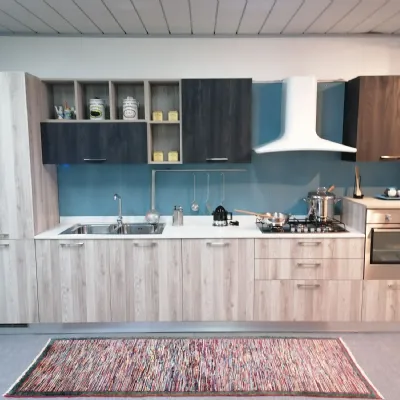 Cucina a PREZZI OUTLET in laminato materico Home cucine -49%