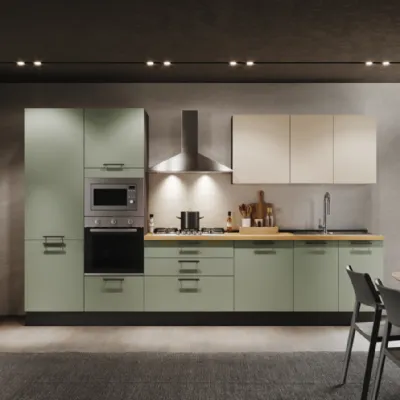 Cucina altri colori moderna lineare Capri Imab in offerta