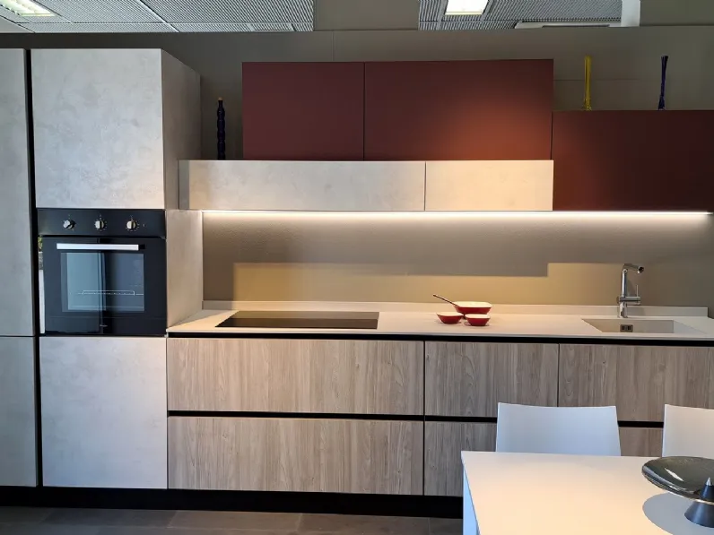 Cucina lineare Immagina Lube cucine con un ribasso vantaggioso
