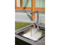 Cucina lineare in acciaio modello Cucina da esterno agher  ad un prezzo riservato 
