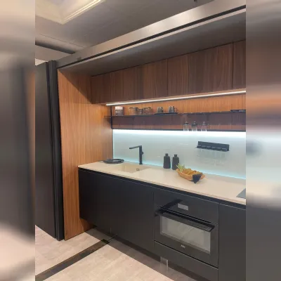 Cucina Infinity moderna altri colori Stosa lineare scontata 50%