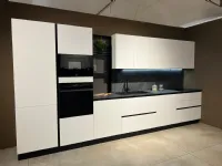 Cucina lineare in laccata opaco a prezzo scontato 70%