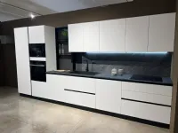 Cucina lineare in laccata opaco a prezzo scontato 70%