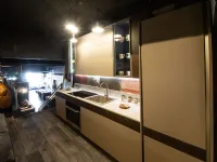 Cucina a PREZZI OUTLET in laccata opaco Moretti compact -59%