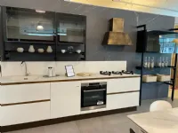 Scopri l'Offerta Outlet sulla Cucina Charme 37 Febal! Bianca, design lineare.