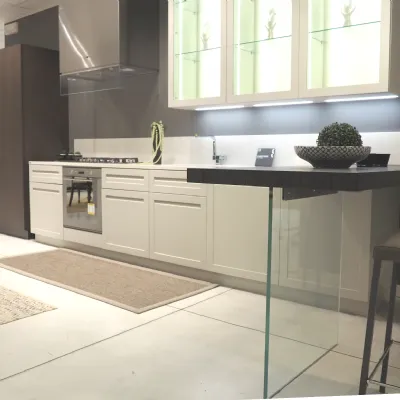Cucina moderna lineare Carattere Scavolini a prezzo scontato