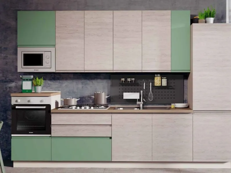 Cucina Cucina new kelly 330a moderna altri colori lineare Artigianale scontata 42%