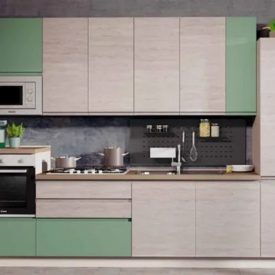 Cucina Cucina new kelly 330a moderna altri colori lineare Artigianale scontata 42%