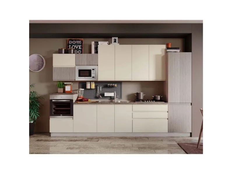 Cucina altri colori moderna lineare Cucina new kelly 360 c1 Artigianale a soli 3340