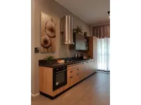 Cucina lineare in laminato materico altri colori Diesel a prezzo scontato