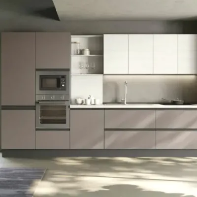 Cucina moderna lineare Easy Ar-due a prezzo scontato