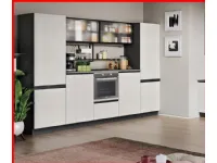 Cucina lineare in laminato materico altri colori Era a prezzo scontato