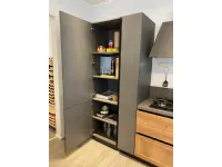 Cucina lineare in laminato materico altri colori Evolution  a prezzo ribassato