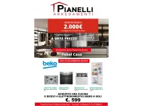 Cucina bianca design lineare Modello merilyn ciao cucine Aran a soli 3990 Euro