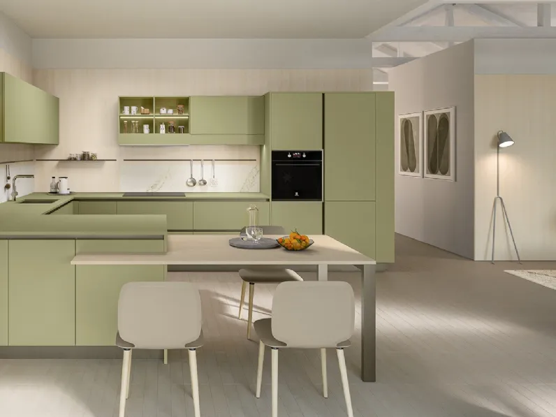 Scopri la cucina Start time j 01 di Veneta cucine in OFFERTA OUTLET 