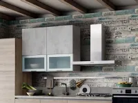 Cucina a prezzo scontato lineare moderna Easy mix Ar-due