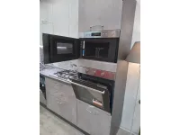 Cucina lineare moderna Kore cm 330 Artigianale a prezzo ribassato