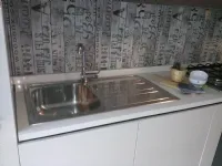 Cucina lineare in laminato opaco a prezzo ribassato 42%