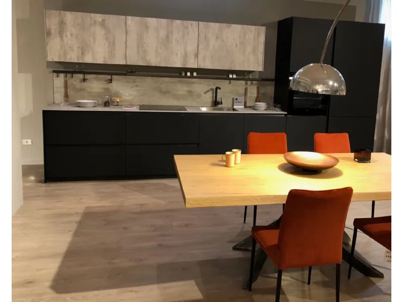 Cucina Stosa moderna lineare altri colori in laminato opaco Metropolis/alliant