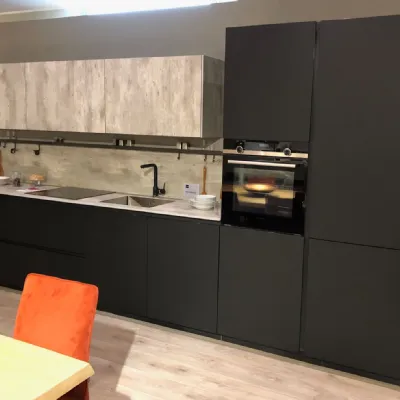 Cucina Stosa moderna lineare altri colori in laminato opaco Metropolis/alliant