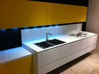 Cucina in laminato opaco Valcucine a PREZZI OUTLET -59%