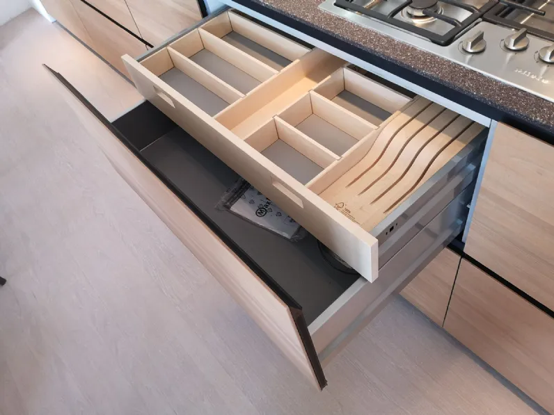 Cucina Valcucine Artematica noce tattile PREZZO OUTLET scontata 60%